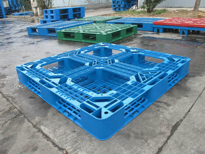 【廠家直銷|出口塑料托盤|集裝箱塑料托盤|田字網(wǎng)格1080*1080*125】價格,廠家,圖片,塑膠托盤,山東力揚(yáng)塑業(yè)-