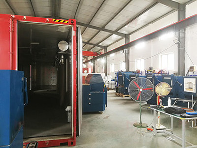 模塊化取制樣集裝箱實驗室即將完成